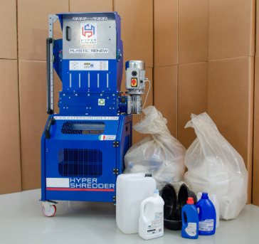 Poly Renew – Polystyren komprimator och granulator