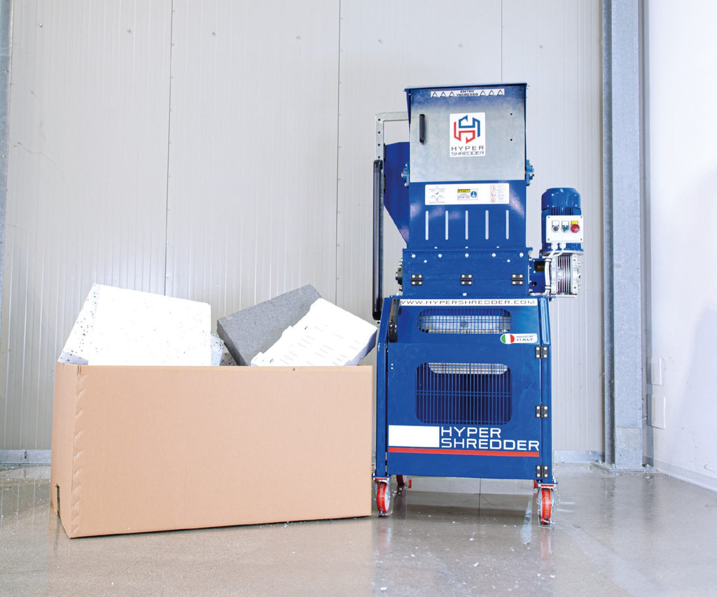 Poly Renew 515 – Polystyren komprimator och granulator